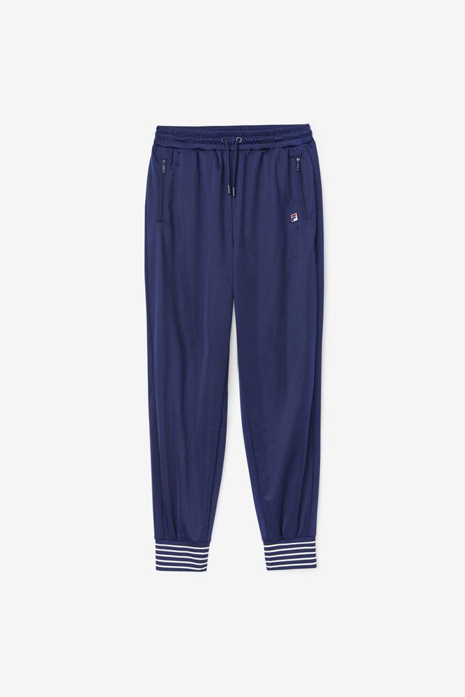 Fila Pants Womens Navy - Charlie Track - Philippines 6219435-WV